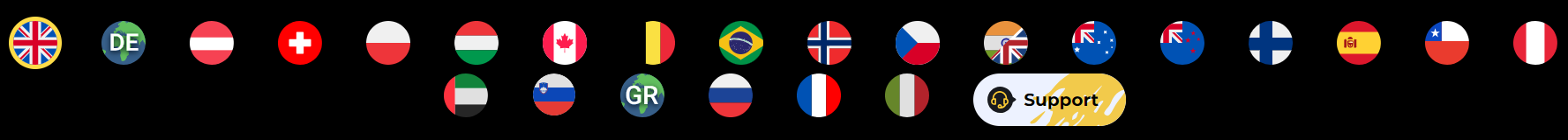 boomerang casino accepted languages